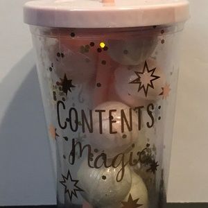 Justice Magic Bath Bomb & Shaky Tumbler Set